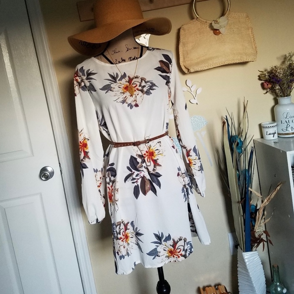 Floral Summer Tunic Top Dress
